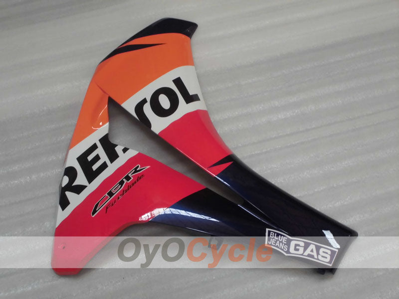 Injection Fairing kit for 08-11 CBR1000RR - Orange, Black - Repsol #OYO87900721