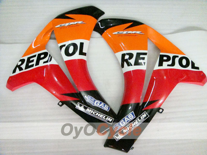 Injection Fairing kit for 08-11 CBR1000RR - Orange, Black - Repsol #OYO87900723