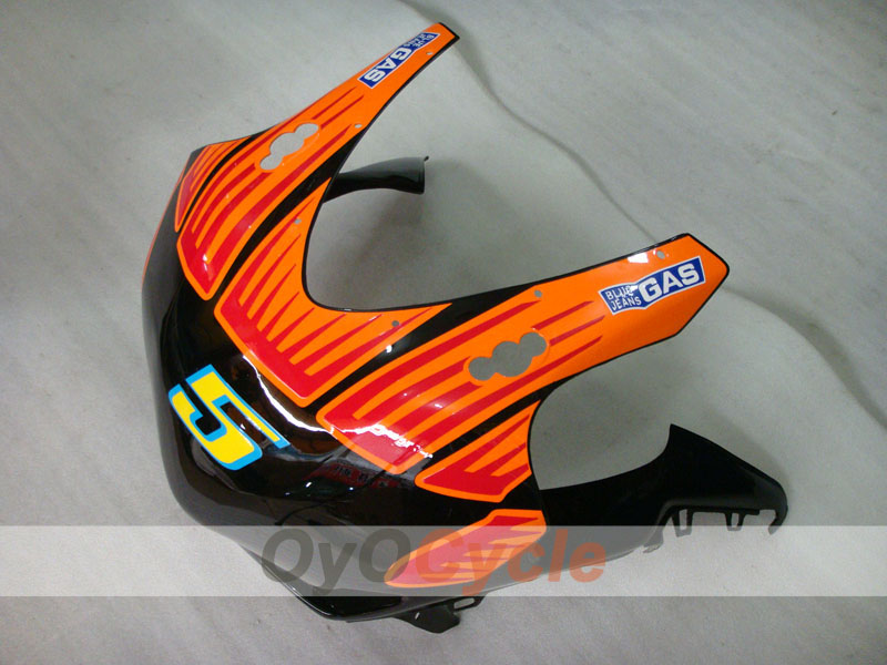 Injection Fairing kit for 08-11 CBR1000RR - Orange, Black - Rossi #OYO87900725