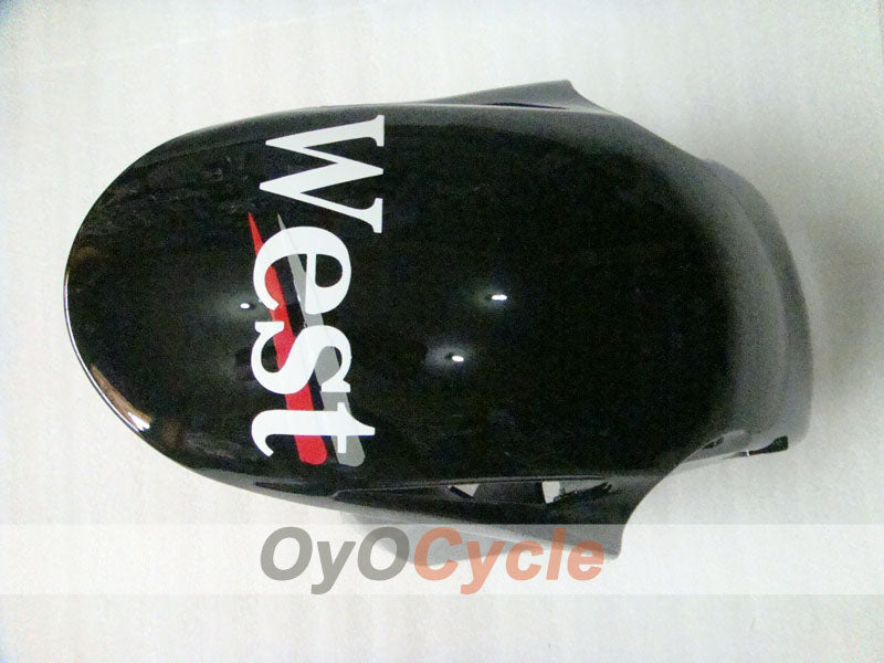 Injection Fairing kit for 08-11 CBR1000RR - White, Black - West #OYO87900729