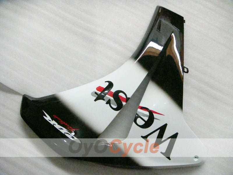 Injection Fairing kit for 08-11 CBR1000RR - White, Black - West #OYO87900729