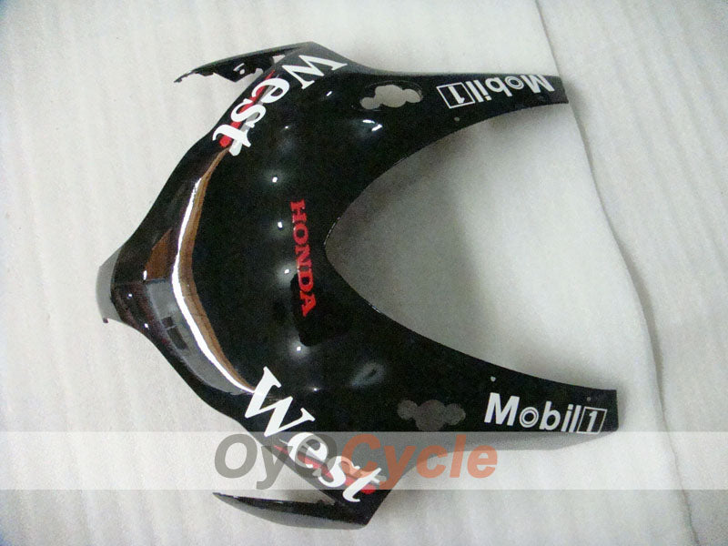 Injection Fairing kit for 08-11 CBR1000RR - White, Black - West #OYO87900729