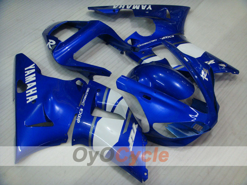 Injection Fairing kit for 98-99 YZF-R1 - Blue, White - Factory Style #OYO87900745 Main image
