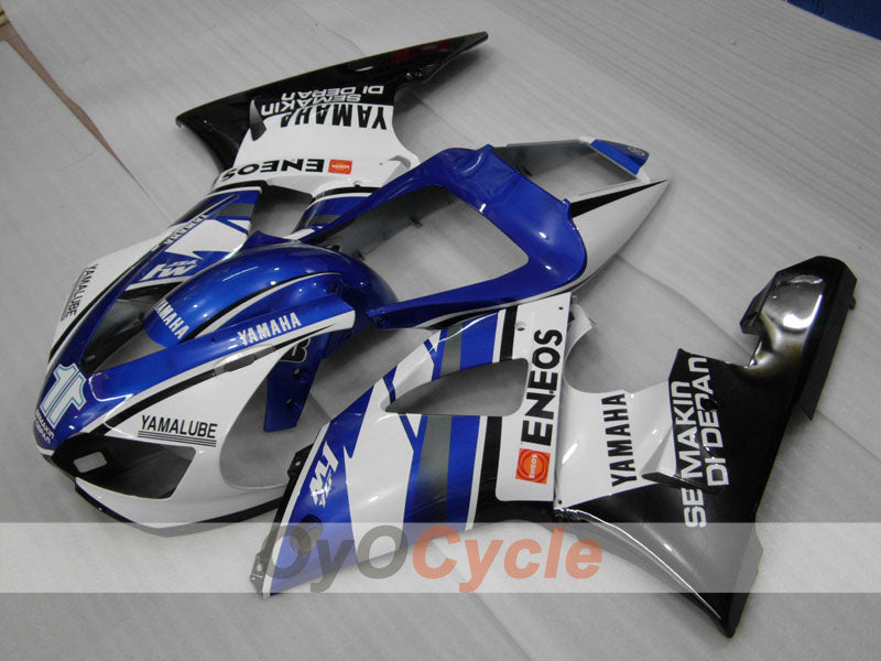 Injection Fairing kit for 98-99 YZF-R1 - White, Black - Factory Style #OYO87900746 Secondary image