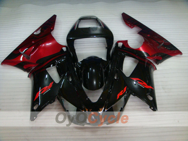Injection Fairing kit for 98-99 YZF-R1 - Red, Black - Factory Style #OYO87900751 Secondary image
