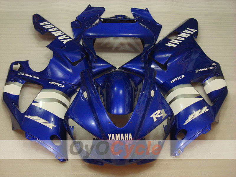 Injection Fairing kit for 98-99 YZF-R1 - Purple, White - Factory Style #OYO87900754