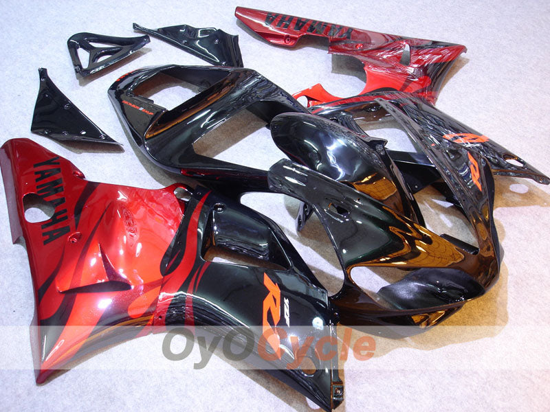 Injection Fairing kit for 00-01 YZF-R1 - Black - Factory Style #OYO87900778