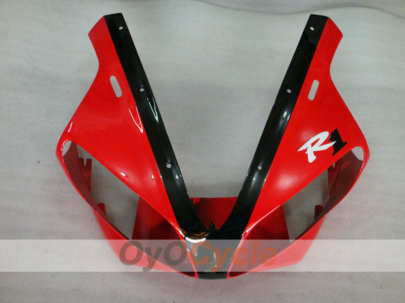 Injection Fairing kit for 00-01 YZF-R1 - Red, White - Factory Style #OYO87900779