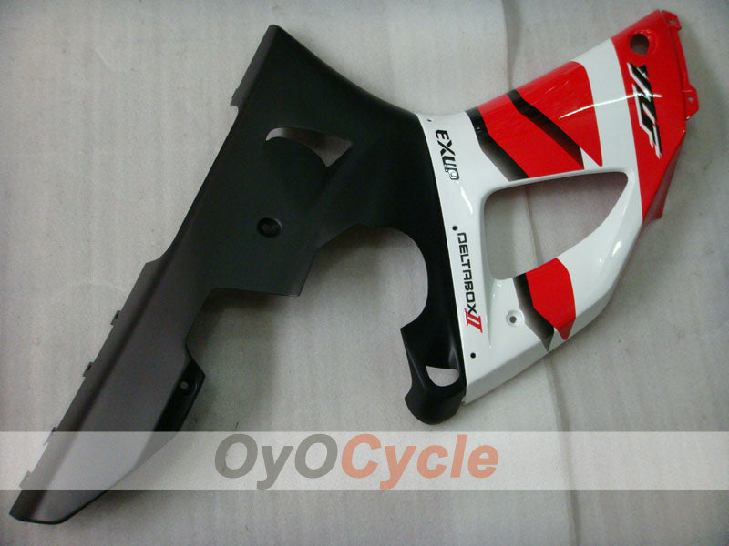 Injection Fairing kit for 00-01 YZF-R1 - Red, White - Factory Style #OYO87900779