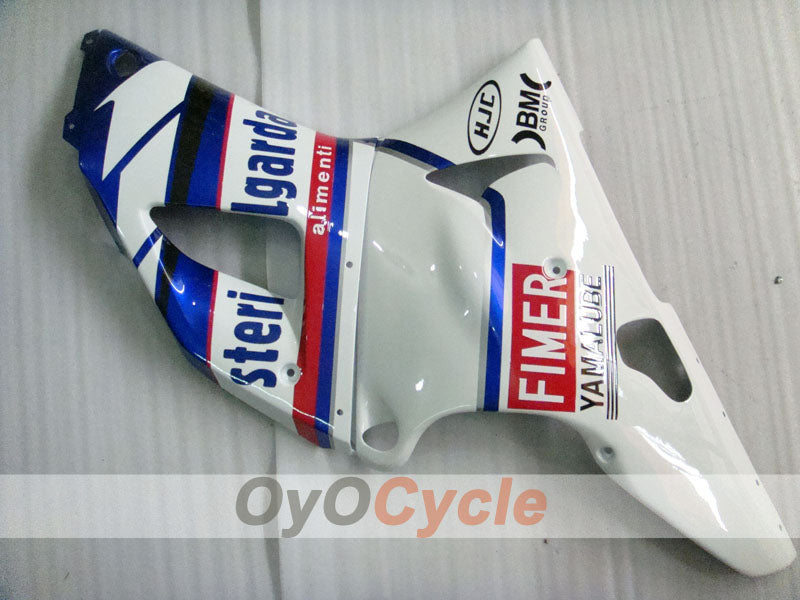 Injection Fairing kit for 00-01 YZF-R1 - Blue, White - Sterilgarda #OYO87900785