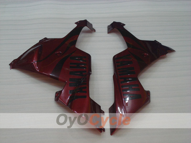 Injection Fairing kit for 02-03 YZF-R1 - Red, Black - Flame #OYO87900795