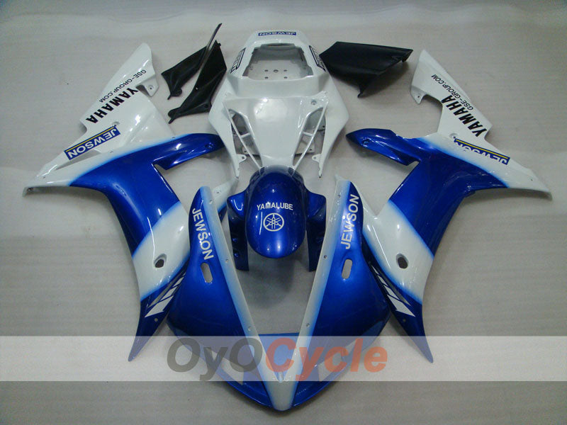 Injection Fairing kit for 02-03 YZF-R1 - Blue, White - JEWSON #OYO87900800 Secondary image