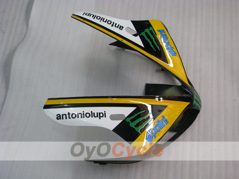 Injection Fairing kit for 02-03 YZF-R1 - Yellow, Black - Monster #OYO87900801