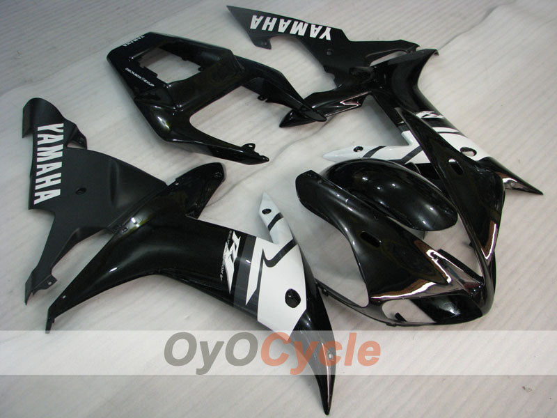 Injection Fairing kit for 02-03 YZF-R1 - White, Black - Factory Style #OYO87900811 Main image