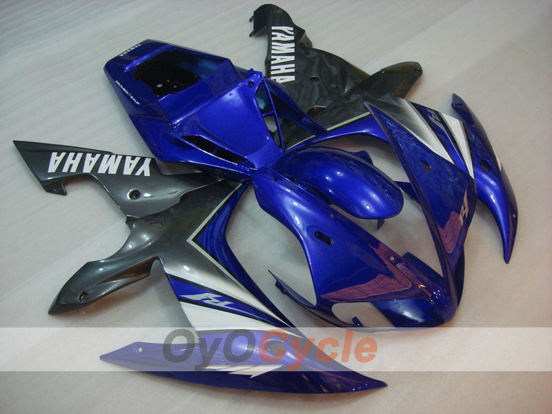 Injection Fairing kit for 02-03 YZF-R1 - Blue, Silver - Factory Style #OYO87900813 Main image