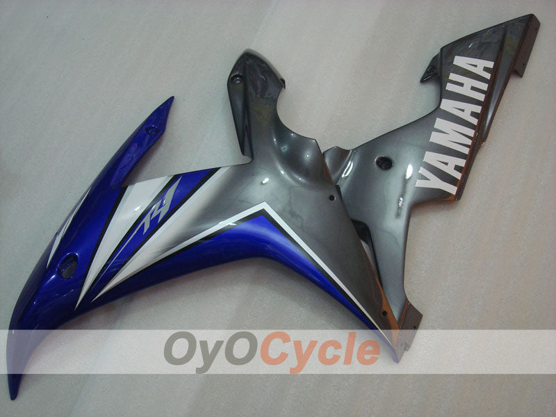 Injection Fairing kit for 02-03 YZF-R1 - Blue, Silver - Factory Style #OYO87900813