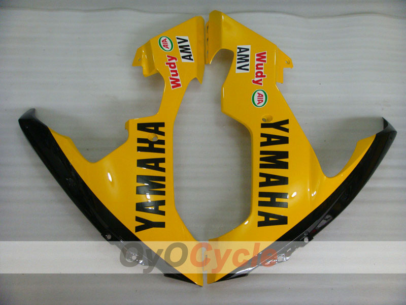 Injection Fairing kit for 04-06 YZF-R1 - Yellow, Black - DUNLOP #OYO87900818