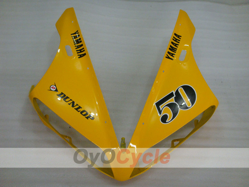 Injection Fairing kit for 04-06 YZF-R1 - Yellow, Black - DUNLOP #OYO87900818
