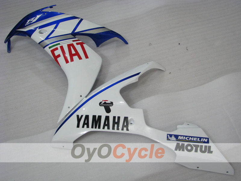 Injection Fairing kit for 04-06 YZF-R1 - Blue, White - FIAT, MOTUL #OYO87900822