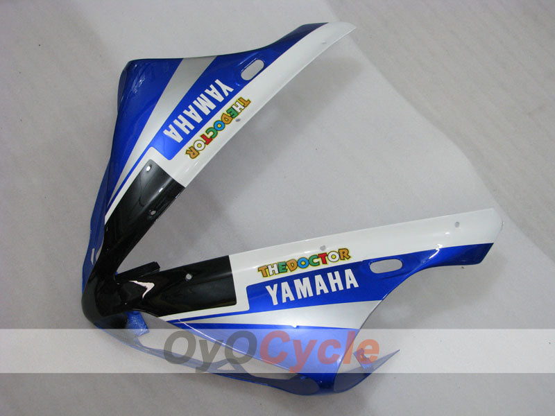 Injection Fairing kit for 04-06 YZF-R1 - Blue, White - FIAT, MOTUL #OYO87900822