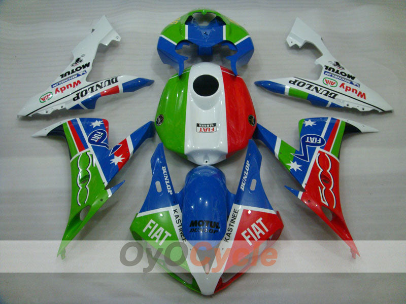 Injection Fairing kit for 04-06 YZF-R1 - Multicolour - DUNLOP, FIAT, MOTUL #OYO87900824