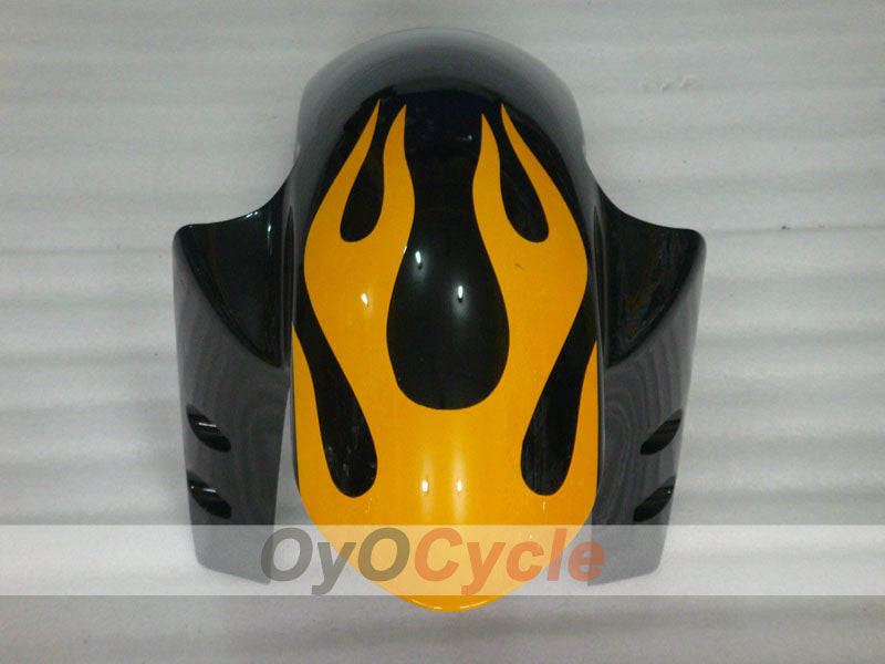 Injection Fairing kit for 04-06 YZF-R1 - Yellow, Black - Flame #OYO87900830