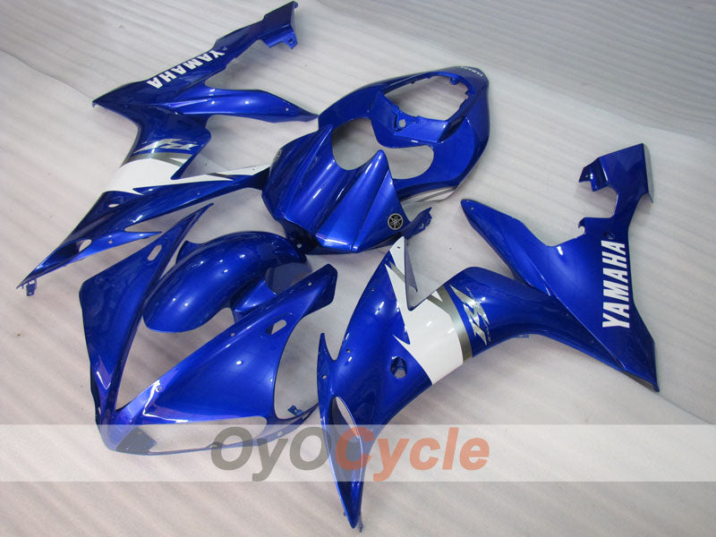 Injection Fairing kit for 04-06 YZF-R1 - Blue, White - Factory Style #OYO87900837