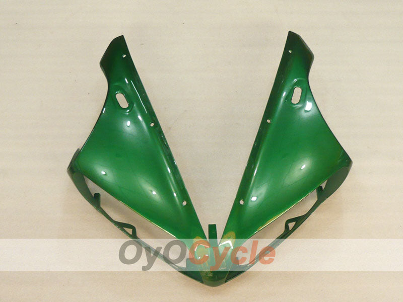 Injection Fairing kit for 04-06 YZF-R1 - Green, Silver - Factory Style #OYO87900841