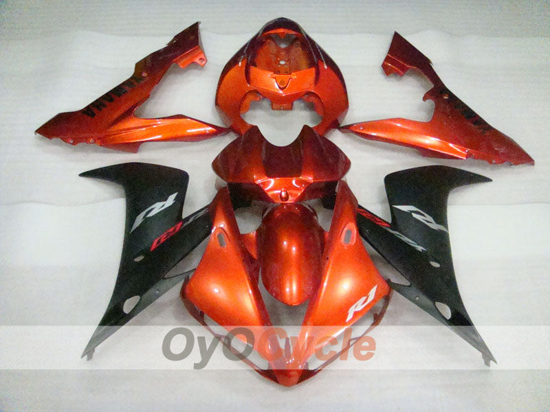 Injection Fairing kit for 04-06 YZF-R1 - Orange, Black, Matte - Factory Style #OYO87900843 Secondary image