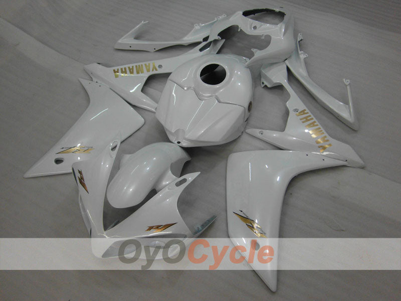 Injection Fairing kit for 07-08 YZF-R1 - White - Factory Style #OYO87900864