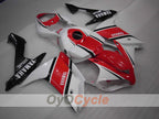 Injection Fairing kit for 07-08 YZF-R1 - Red, White - Factory Style #OYO87900866