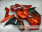 Injection Fairing kit for 07-08 YZF-R1 - Orange, Black, Matte - Factory Style #OYO87900870