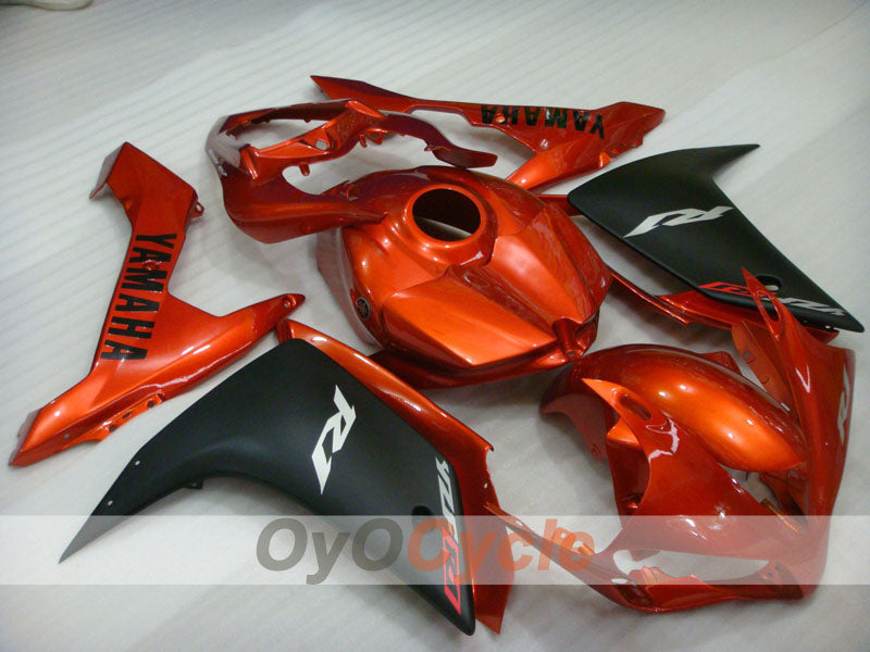 Injection Fairing kit for 07-08 YZF-R1 - Orange, Black, Matte - Factory Style #OYO87900870