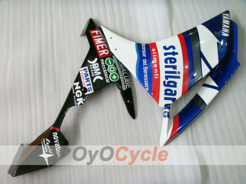 Injection Fairing kit for 07-08 YZF-R1 - Blue, White - Sterilgarda #OYO87900883