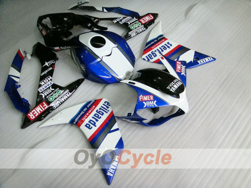 Injection Fairing kit for 07-08 YZF-R1 - Blue, White - Sterilgarda #OYO87900883
