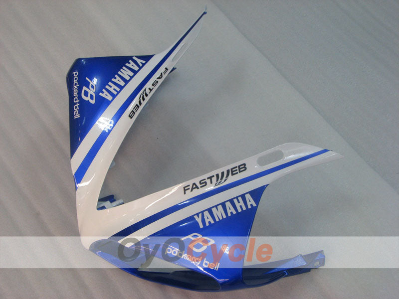 Injection Fairing kit for 09-11 YZF-R1 - Blue, White - FIAT, MOTUL #OYO87900886