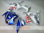 Injection Fairing kit for 05 YZF-R6 - Blue, White - DUNLOP, FIAT, MOTUL #OYO87902647