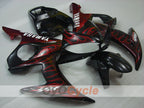 Injection Fairing kit for 05 YZF-R6 - Red, Black - Flame #OYO87902638