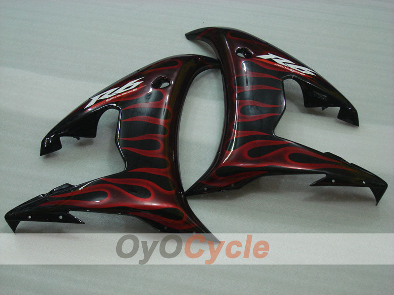 Left & Right Side Fairing For Yamaha 05 YZF-R6 #OYO87912243