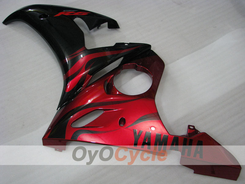 Left & Right Side Fairing For Yamaha 03-04 YZF-R6 #OYO87912045