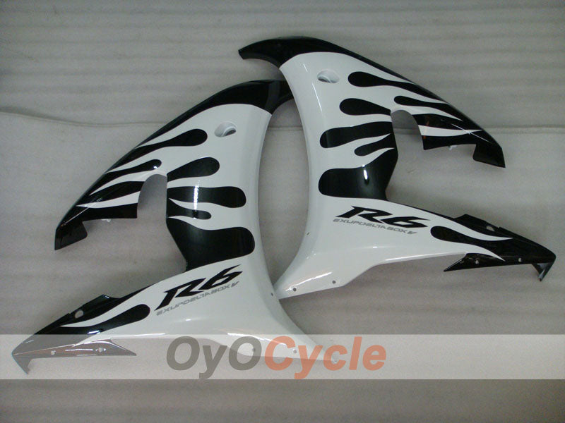 Left & Right Side Fairing For Yamaha 03-04 YZF-R6 #OYO87912048
