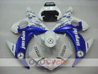 Injection Fairing kit for 03-04 YZF-R6 - Blue, White - DUNLOP, Jordan #OYO87900911