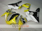 Injection Fairing kit for 03-04 YZF-R6 - Yellow, Black - MOTUL #OYO87900913