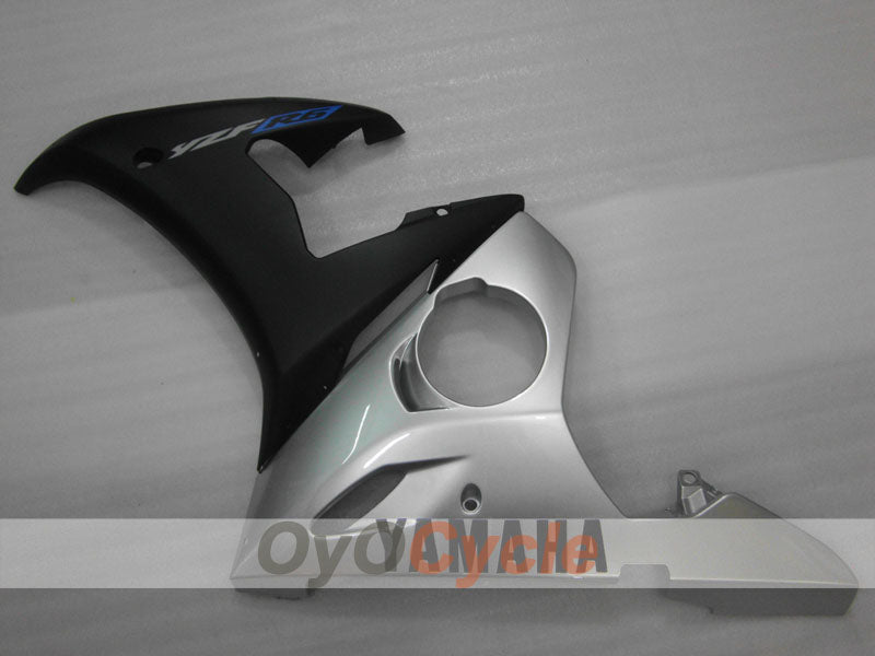 Injection Fairing kit for 05 YZF-R6 - Black, Silver, Matte - Factory Style #OYO87902620