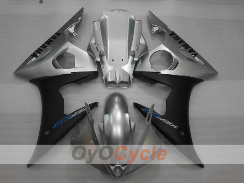 Injection Fairing kit for 05 YZF-R6 - Black, Silver, Matte - Factory Style #OYO87902620 Secondary image