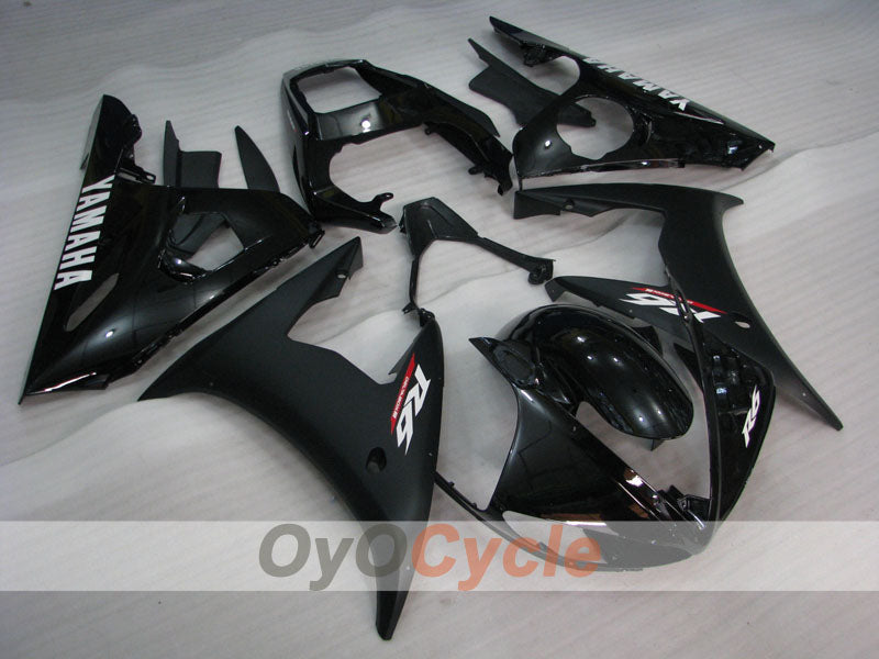 Injection Fairing kit for 05 YZF-R6 - Black, Matte - Factory Style #OYO87902631