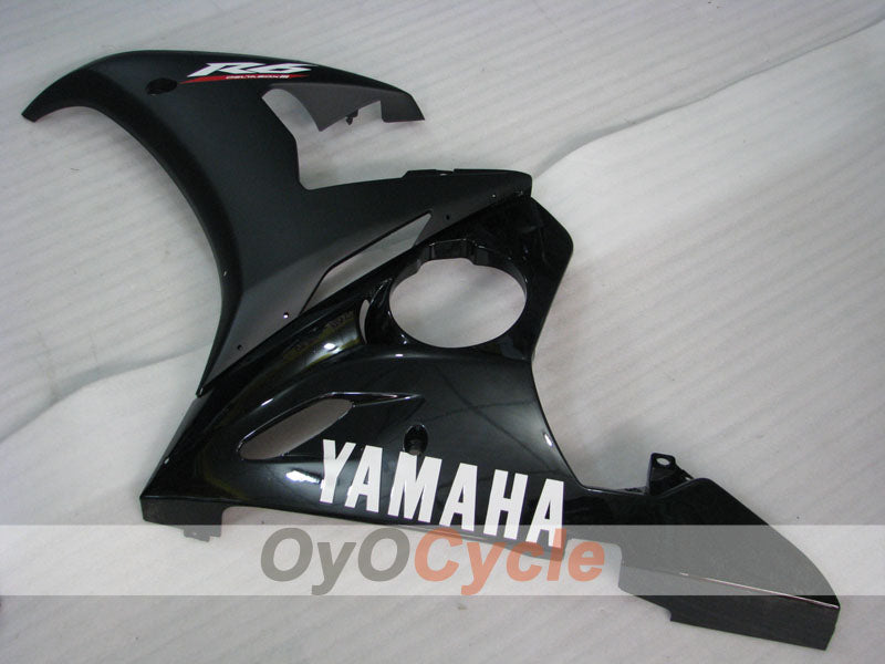 Injection Fairing kit for 05 YZF-R6 - Black, Matte - Factory Style #OYO87902631