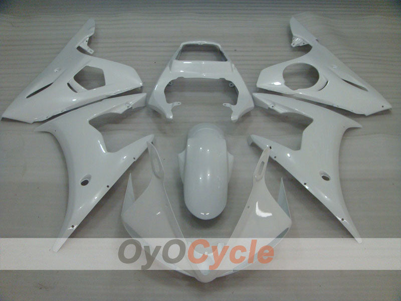Injection Fairing kit for 03-04 YZF-R6 - White - Factory Style #OYO87900922