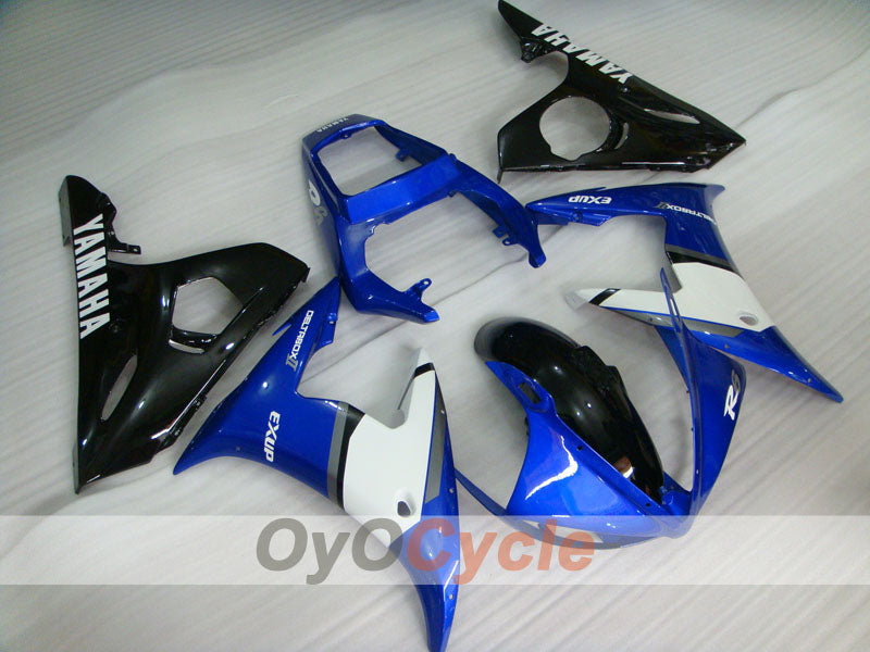 Injection Fairing kit for 03-04 YZF-R6 - Blue, Black - Factory Style #OYO87900924 Main image