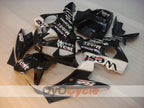 Injection Fairing kit for 03-04 YZF-R6 - White, Black - West #OYO87900929